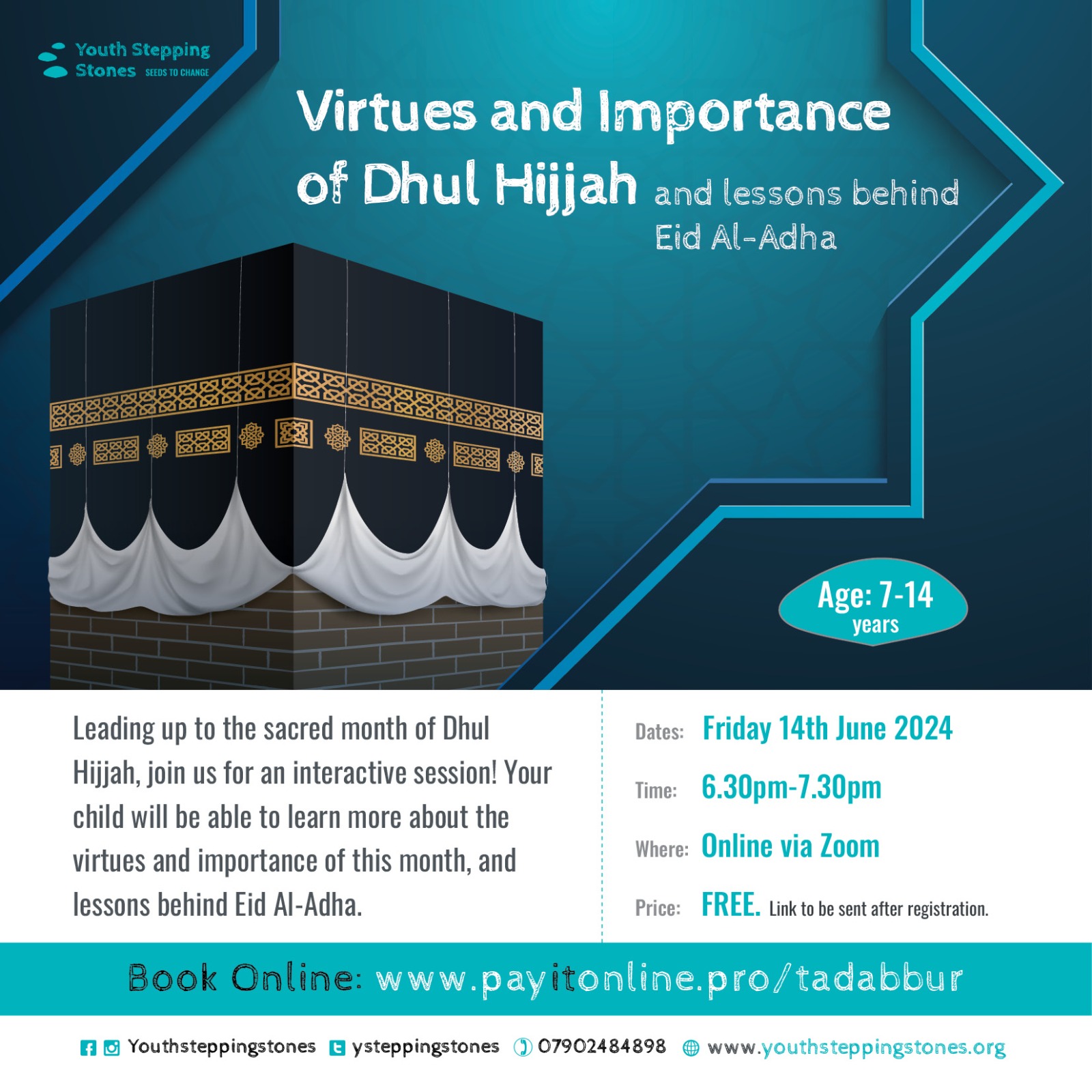 Dhul hijjah youth session - online